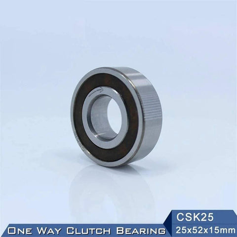 High Speed CSK25 One Way Bearing Clutches 25X52X15mm Without Keyway CKK25 CSK6205 Free Wheel Clutch Bearings CSK205