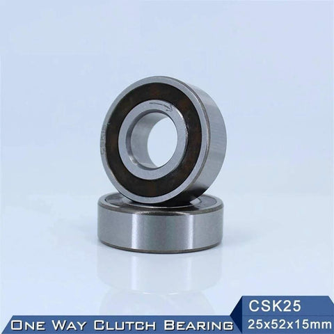 High Speed CSK25 One Way Bearing Clutches 25X52X15mm Without Keyway CKK25 CSK6205 Free Wheel Clutch Bearings CSK205
