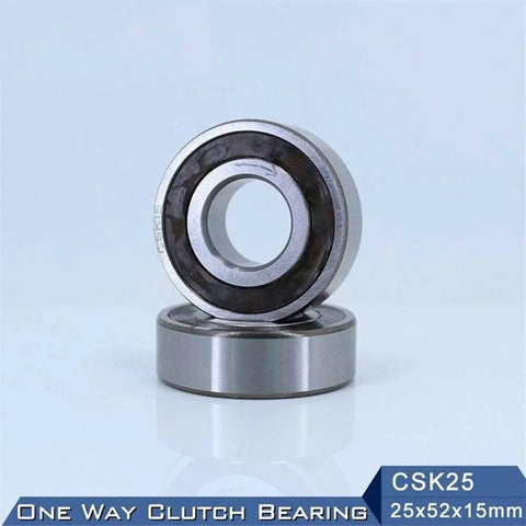 High Speed CSK25 One Way Bearing Clutches 25X52X15mm Without Keyway CKK25 CSK6205 Free Wheel Clutch Bearings CSK205