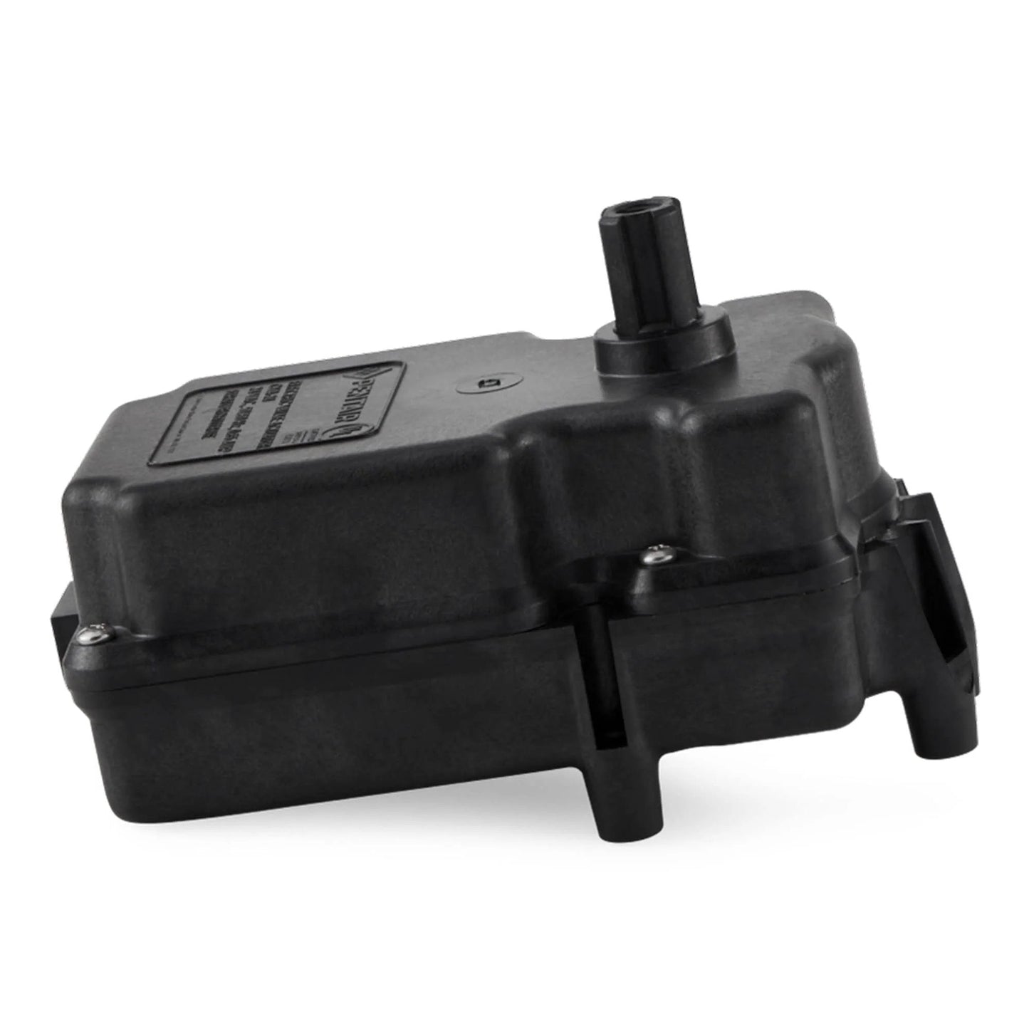 CVA 24T Valve Actuator For Pool Systems 24V AC 180 Degree Rotation Replacement Part By Pentair Compool, side view, durable plastic.