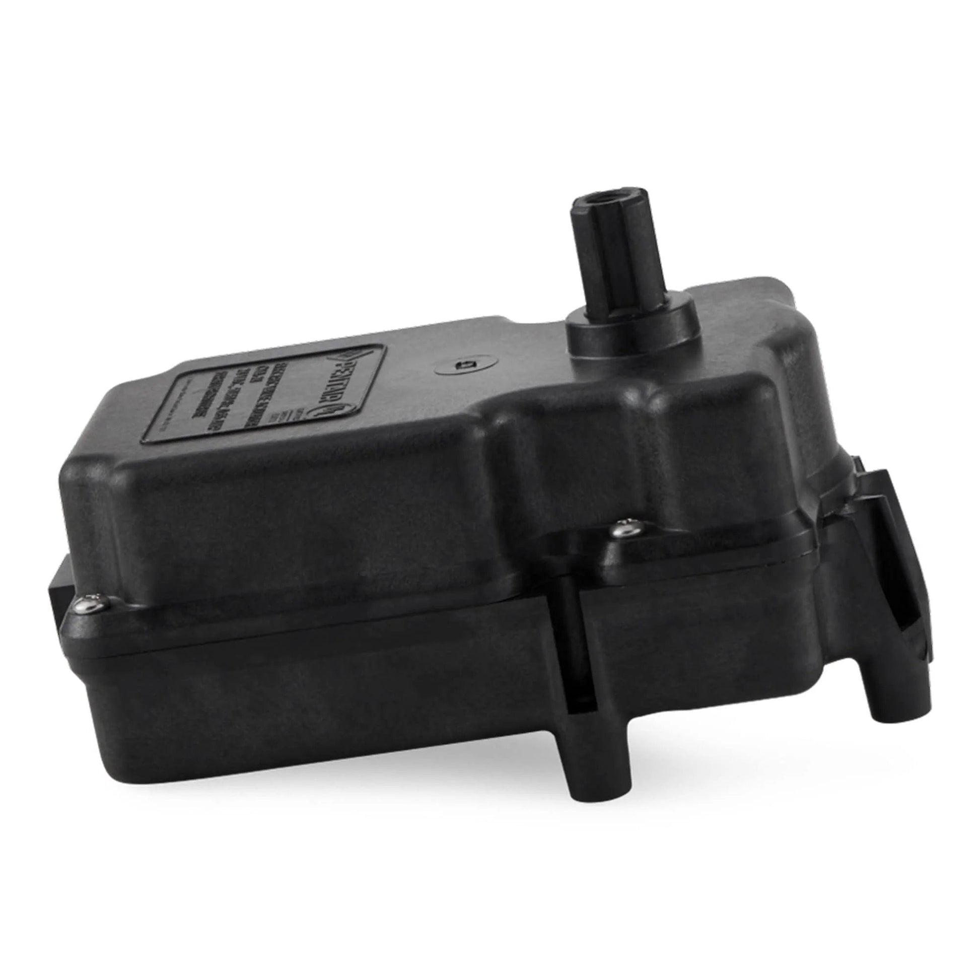 CVA 24T Valve Actuator For Pool Systems 24V AC 180 Degree Rotation Replacement Part By Pentair Compool, side view, durable plastic.