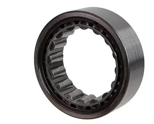Heavy-Duty Link-Belt M5213TV Cylindrical Roller Bearing With 120mm Outer Ring And Roller Assemblies For Industrial Use, Sealed Bearing Built To Last In Extreme Conditions, Interchangeable With Leading Brands Rexnord viewed from an angle.