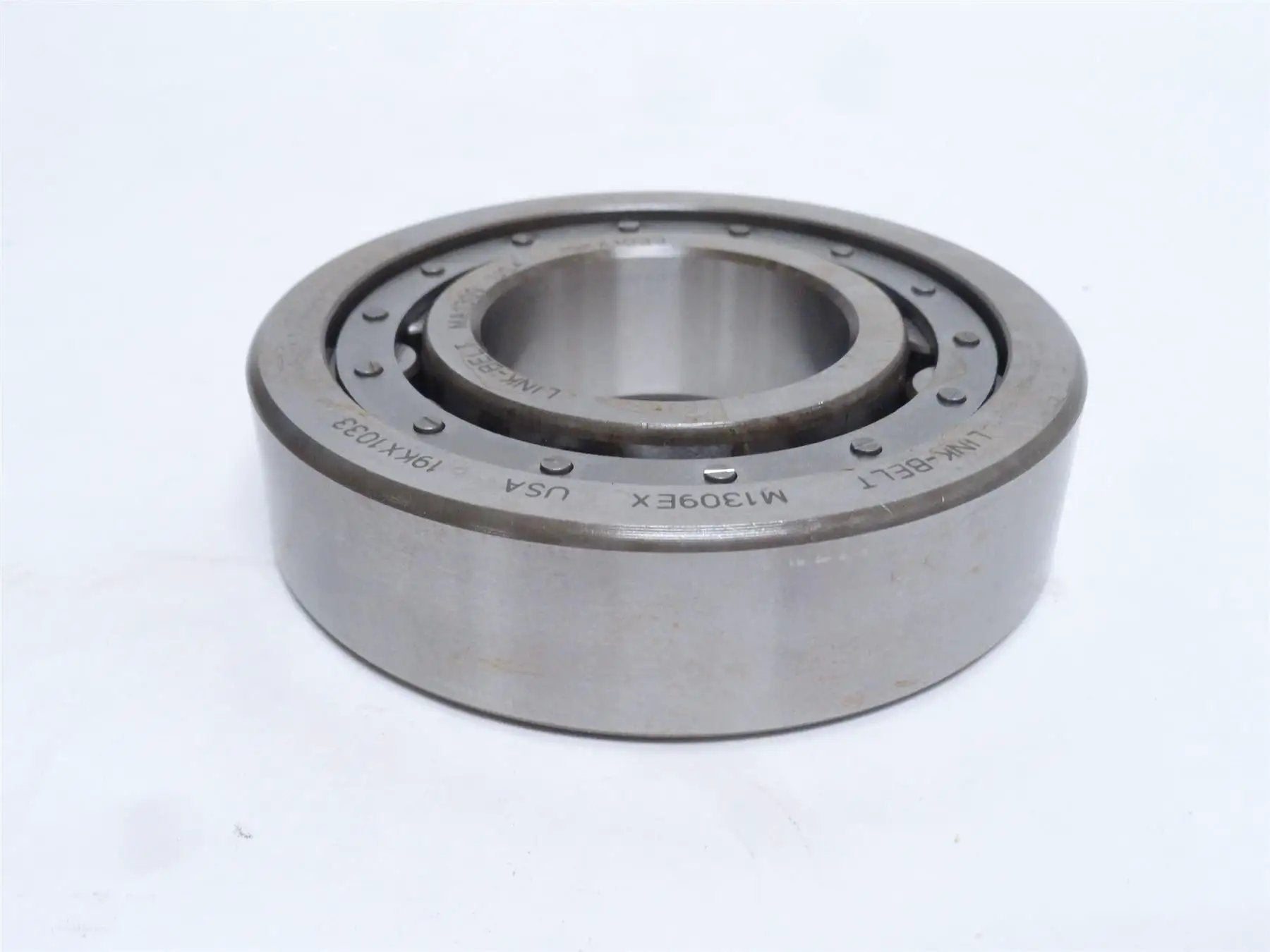 Industrial Cylindrical Roller Bearing 45mm ID X 100mm OD, 25mm Width, C0 Internal Clearance Rexnord MA1309EX, side view