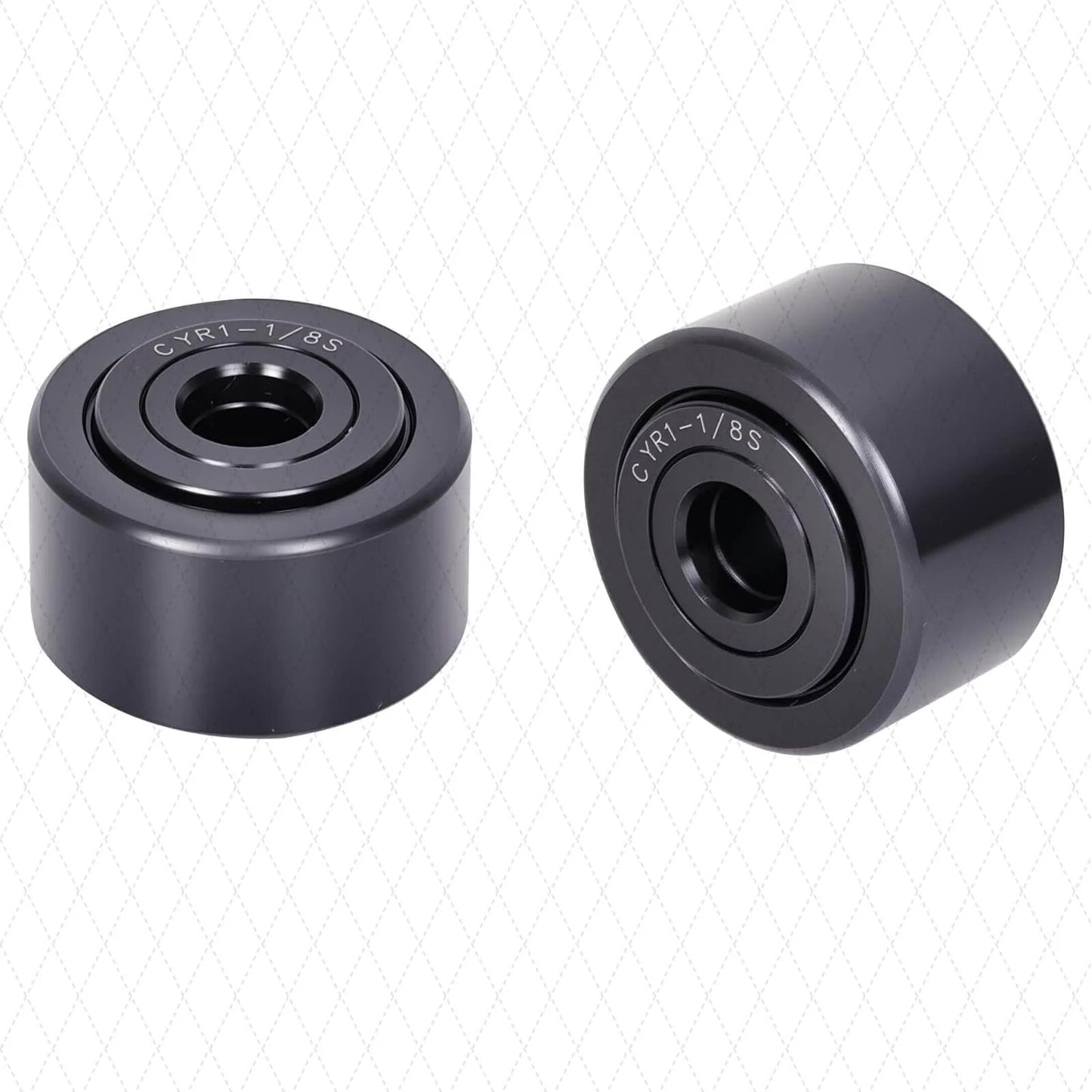 1 pcs cyr 1 1/8 s yoke cam follower roller bearing, 0.3125" bore x 1.1250" OD x 0.6875" width chrome steel sealed cylindrical roller bearing