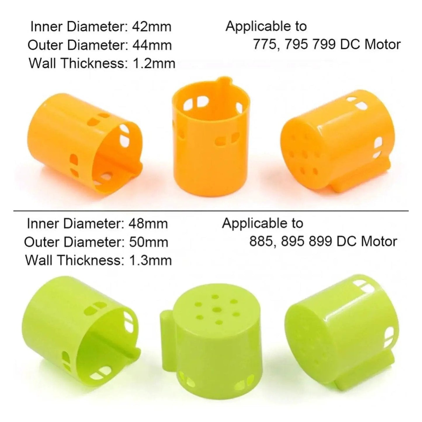 Protective Dust Covers For DC Motors Type B 5 Pack Tail Cap Covers Compatible With 775 795 799 885 895 Motors Rubber Shells