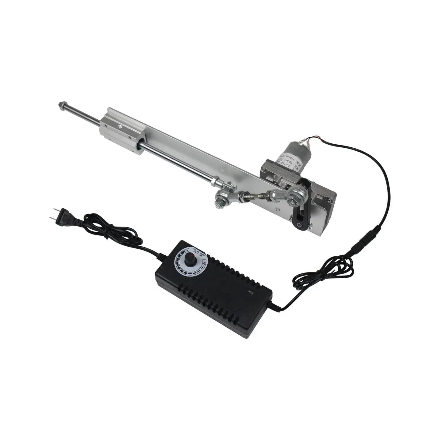 Reciprocating Linear Actuator With Adjustable Telescopic Rocker Arm Heavy Duty Gear Motor DC 24V Speed Controller 3cm-15cm Stroke