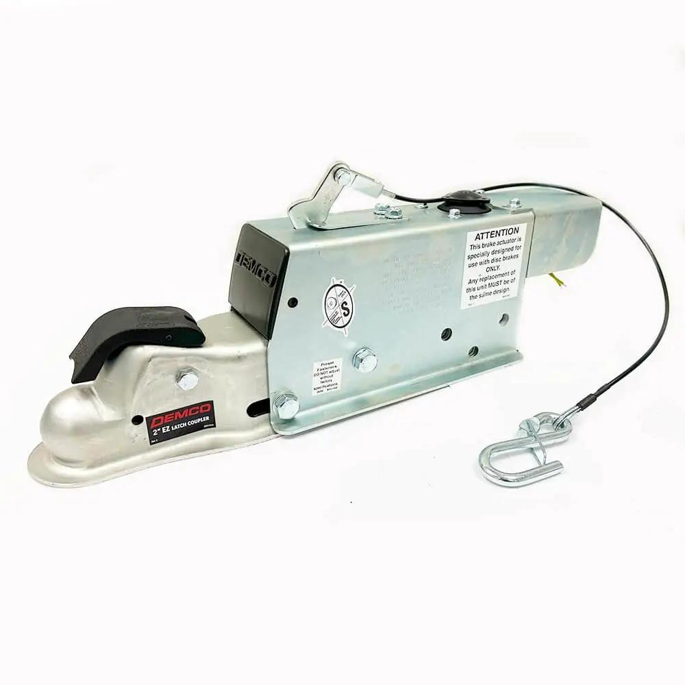 Demco actuator from MAXX Hydraulic Actuator Integral Disc Brake Kit For Single Axle With 3,500 Lbs Capacity And Dacromet Calipers Southwest Wheel