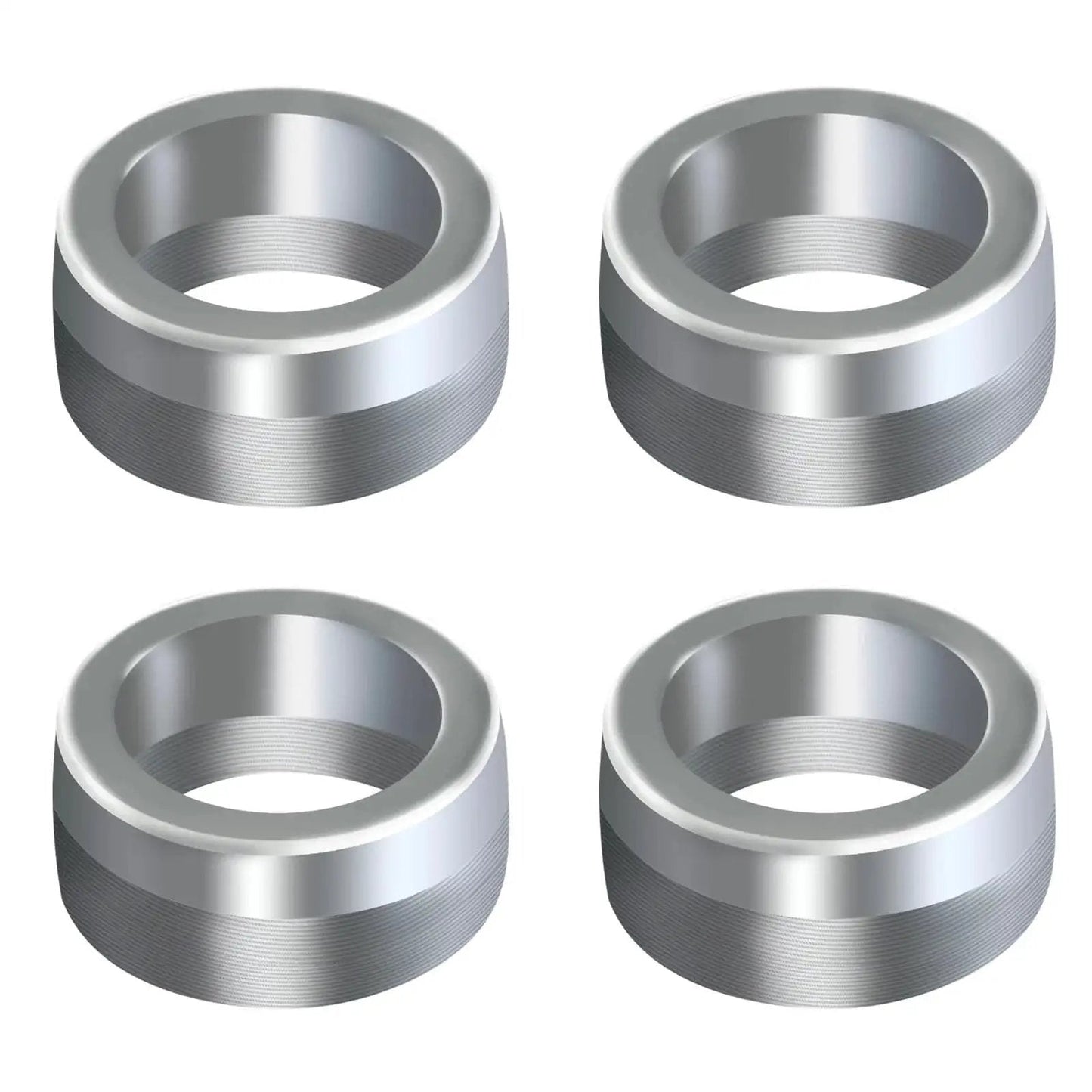 4 Piece Intermediate Steering Shaft Bushings For Dodge Ram 1500 2003 To 2019 Aluminum 6061 Billet Steering Column Sleeve Replacements