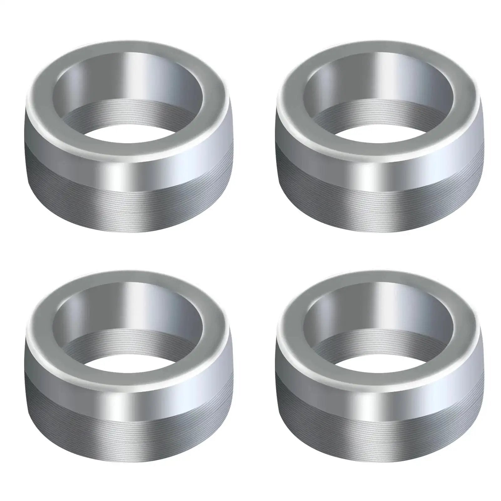 4 Piece Intermediate Steering Shaft Bushings For Dodge Ram 1500 2003 To 2019 Aluminum 6061 Billet Steering Column Sleeve Replacements