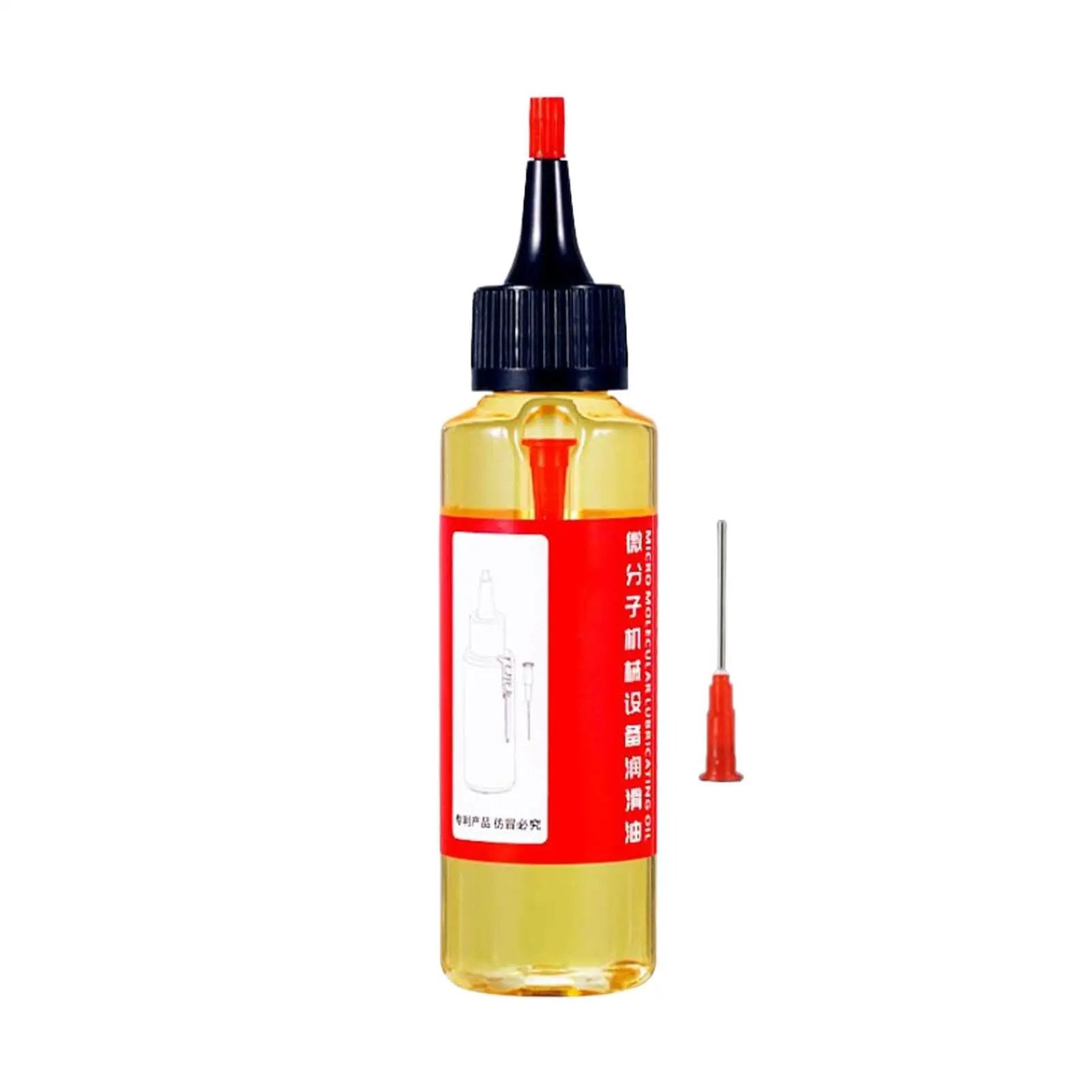 Extend Door Lock Hinge Lubricant 60ml Grease And Penetrating Oil bottle with red applicator cap