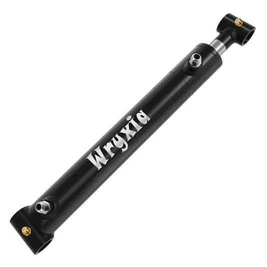 Double Acting Universal Hydraulic Cylinder, 2900-3600 PSI Hydraulic Cylinders Chrome Plated Piston Rod (Stroke 16"; Pin 1.0")