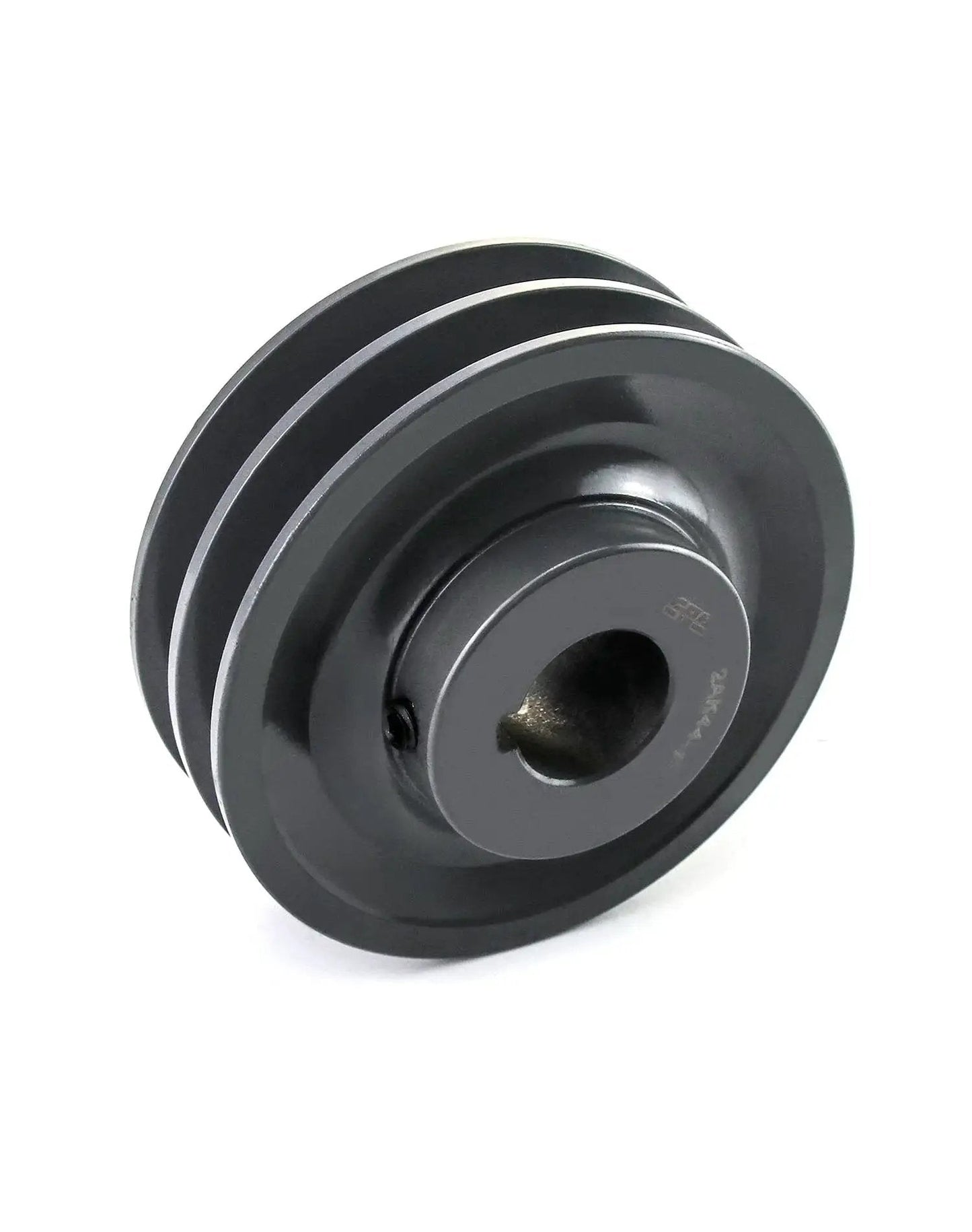 Double Groove Pulley For A Belts With 4.25 Inch OD And 1 Inch Bore AK Fixed Bore Pulley By QWORK 2AK441 A and AX configuration