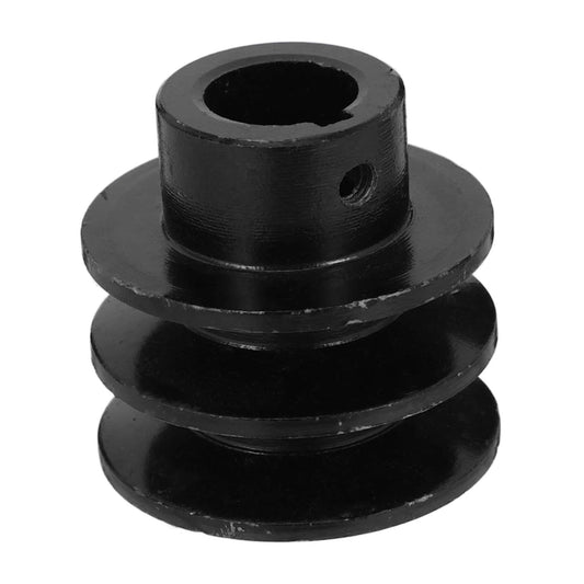 Double Groove V-Belt Pulley for Water Pump Applications Heavy Duty Cast Sheave with Simple Installation Durable Performance