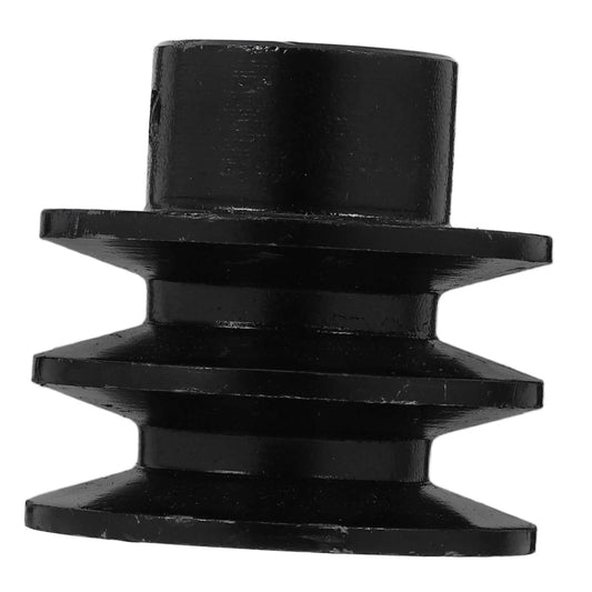 Side view of Versatile Gas Engine Belt Pulley Double Groove V-belt Sheave Replacement Pulley for Water Pump Applications