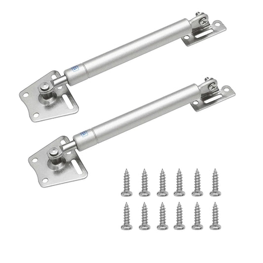 2 Pack 100N/22LBS Drop Down Gas Struts with screws for downward flap lid support