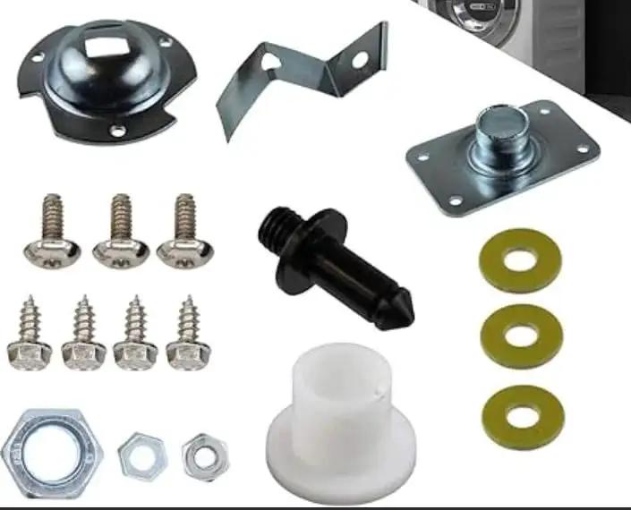 Dryer Drum Rear Bearing Sleeve Kit WE25X205 WE25M40 AP2619102 PS267583 Replacement Part with screws and components