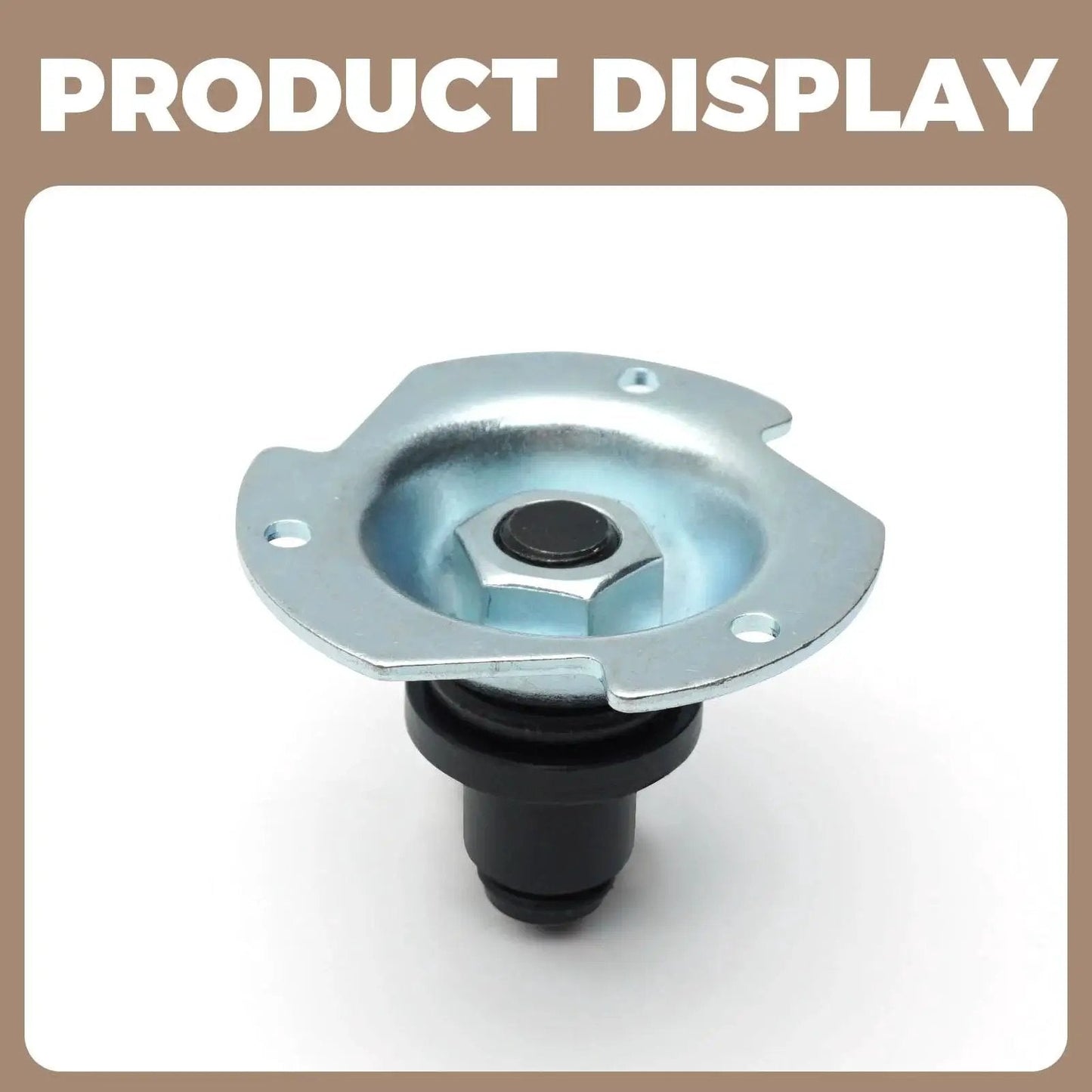 Dryer Drum Support Shaft And Bearing Replacement Kit For GE Kenmore Hotpoint Dryers, metal component close-up