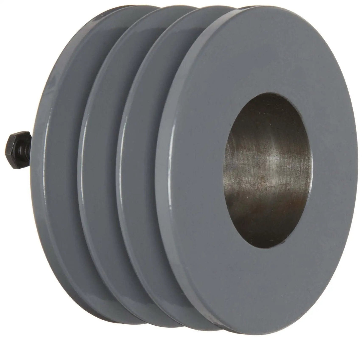 Efficient Narrow V Belt Sheave For 3V Belts With Three Grooves And Three Point One Five Inch Outer Diameter Ductile Iron Heavy Duty SH Bushing Required Model 3V3153 TB Woods