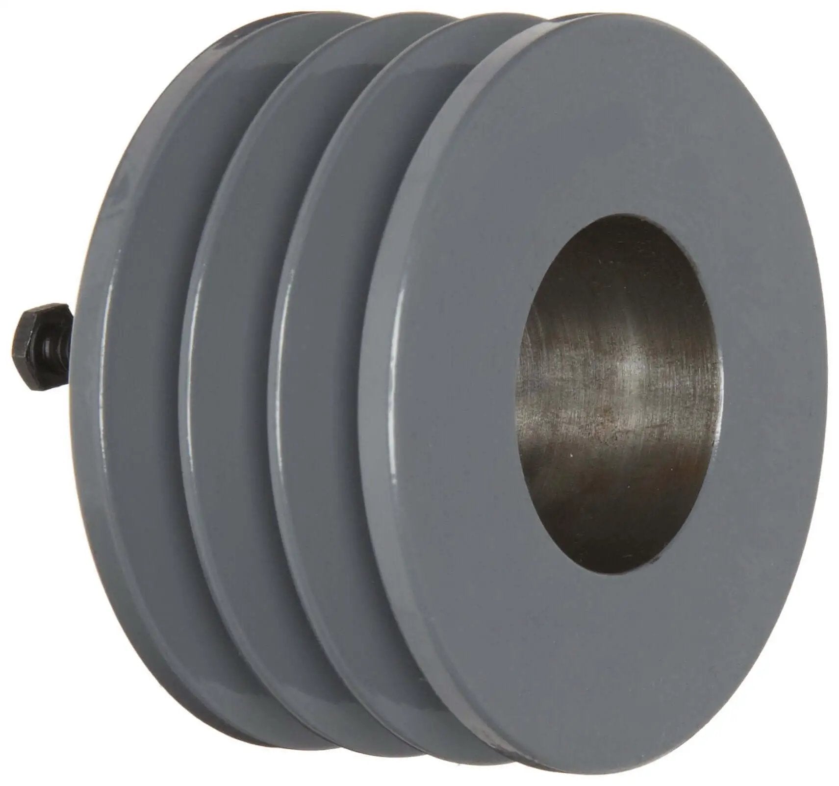 Efficient Narrow V Belt Sheave For 3V Belts With Three Grooves And Three Point One Five Inch Outer Diameter Ductile Iron Heavy Duty SH Bushing Required Model 3V3153 TB Woods