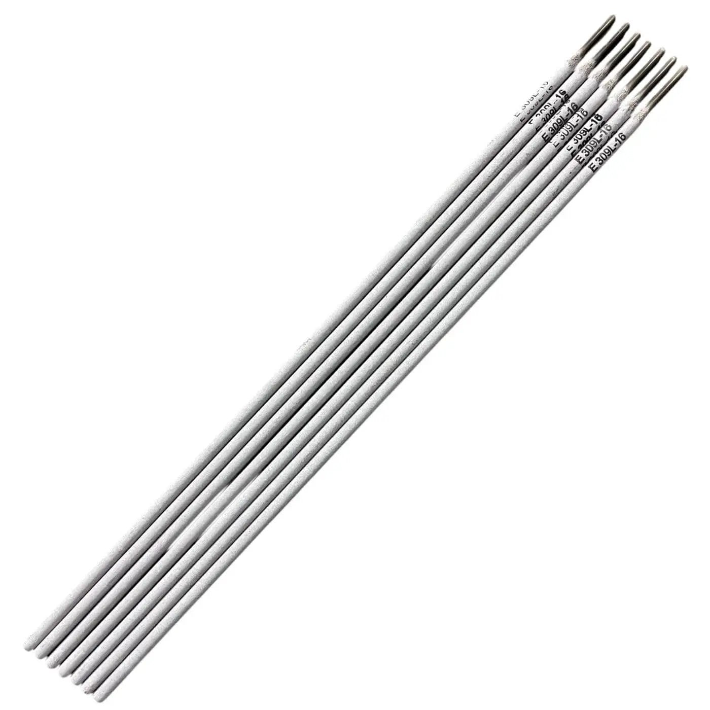 Premium E309L-16 Stainless Steel Welding Electrodes 3/32 In By 12 In for stick welding in bundle, suitable for dissimilar metal welds