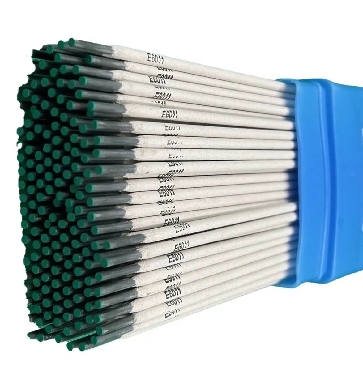 All Position E6011 Welding Rod One Eighth Inch Electrodes Five Pound Box for deep penetration on mild steel in blue holder