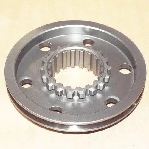 SLIDING CLUTCH - COMPATIBLE WITH EATON FULLER STYLE - 18 TEETH - 18 SPLINE, metal circular gear component shown