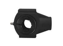 1-7/16 in sealed ball hanger bearing, Accu-Loc concentric collar, black thermoplastic housing, wide profile, relubricatable contact seal with slinger, single unit for conveyors and linear slide units