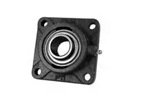 1-15/16 in UCF210-31NPMZ20RF Kanigen insert set-screw flanged single-row sealed ball bearing, nickel-plated cast iron housing