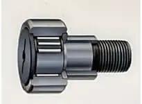 Side view of single eccentric collar uncaged roller bearing CFE30-2VBUU, sealed unit, high carbon steel, stud M30x1.5, 90 mm