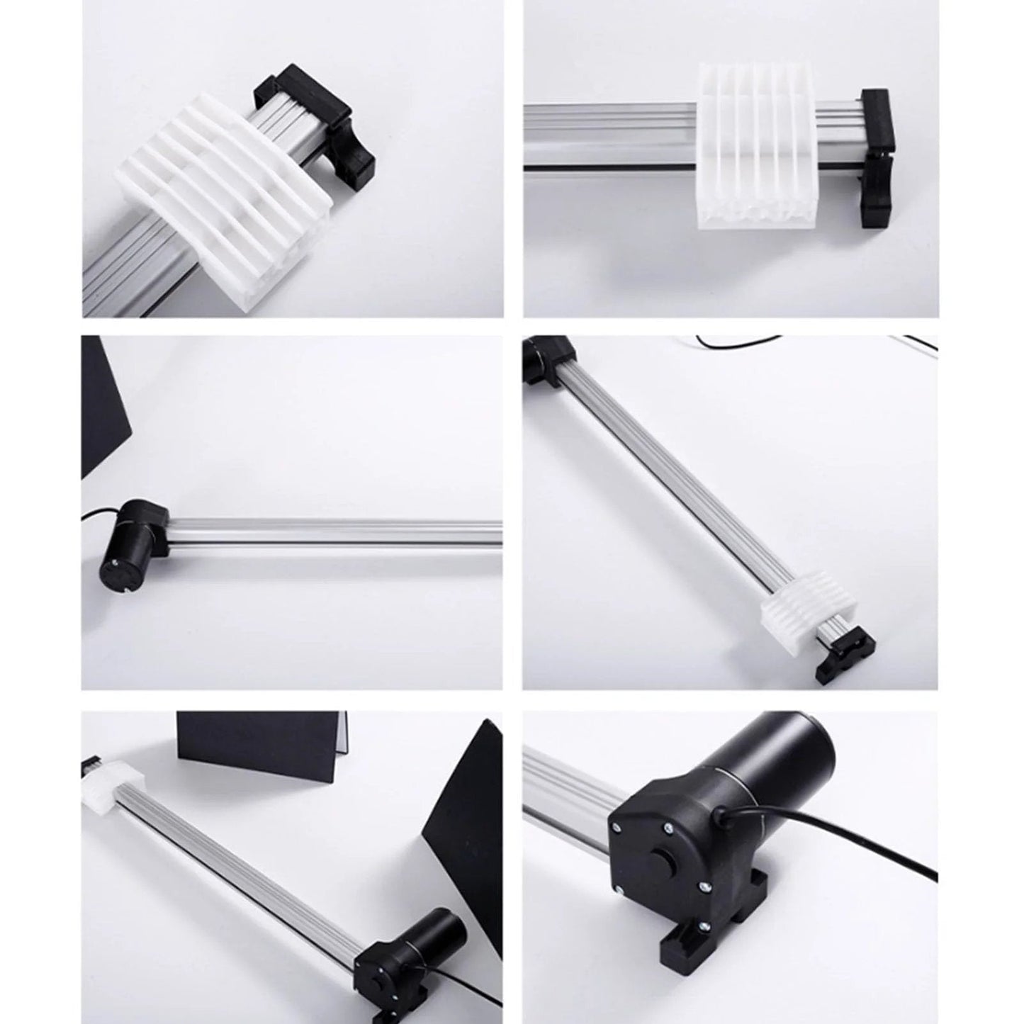 Electric Linear Actuator Slide Block For Power Recliners And Lift Chairs, durable push rod slider, installed on linear rails.