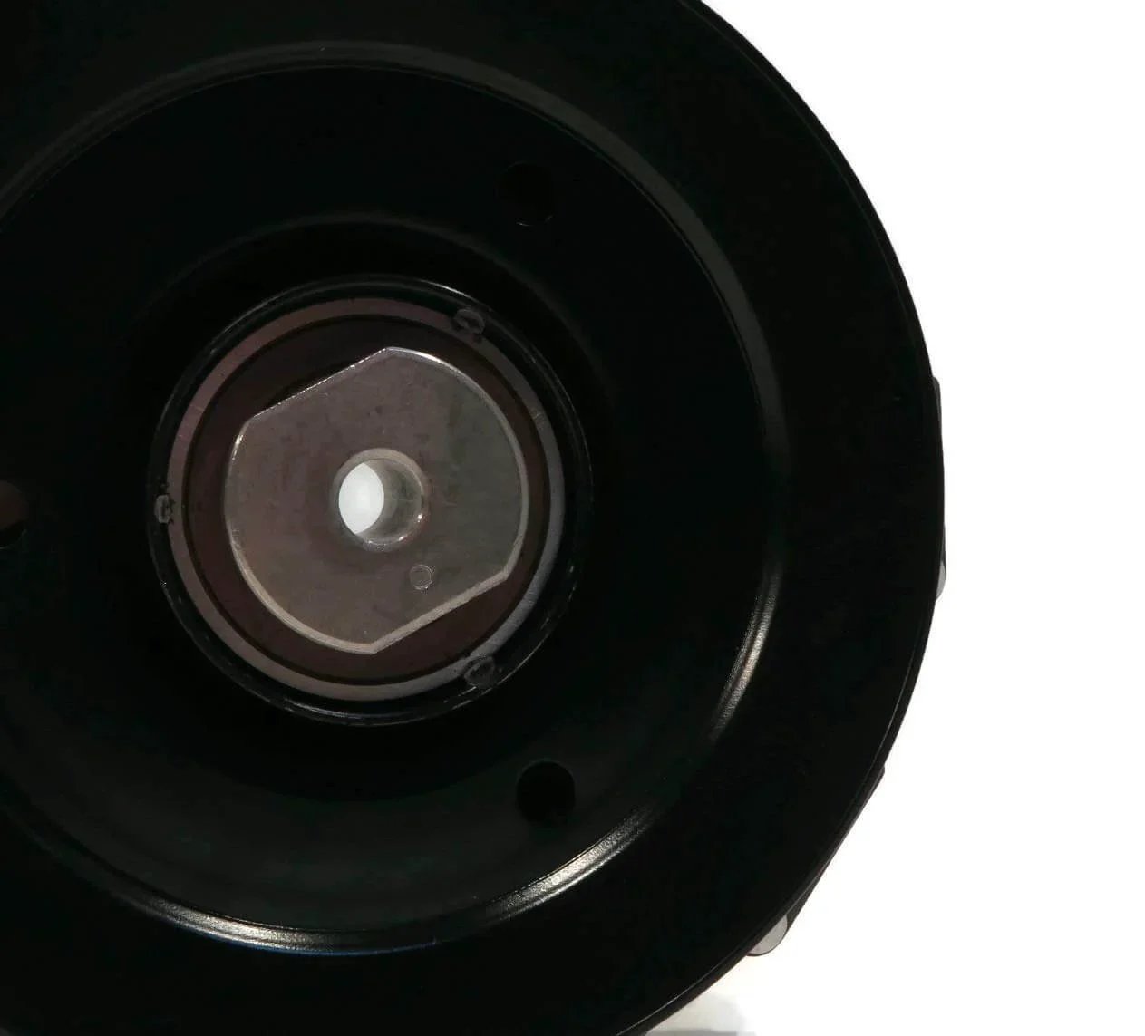 Front view of Electric PTO Clutch fits Kutbota K3811-10130, K381110130, K3811-10132, K381110132 with pulley visible