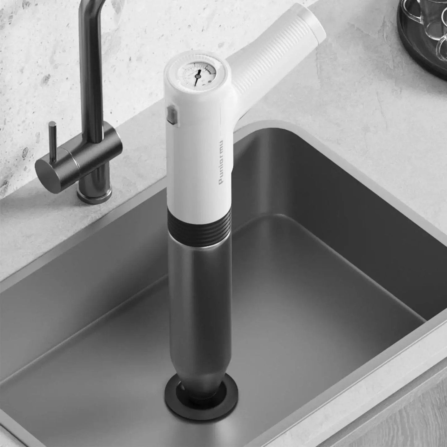 Electric Toilet Plunger That Clears Clogs Fast With 6 Bar Pressure And Built In Air Pump No Pumping No Waiting Tackle Toilets Sinks