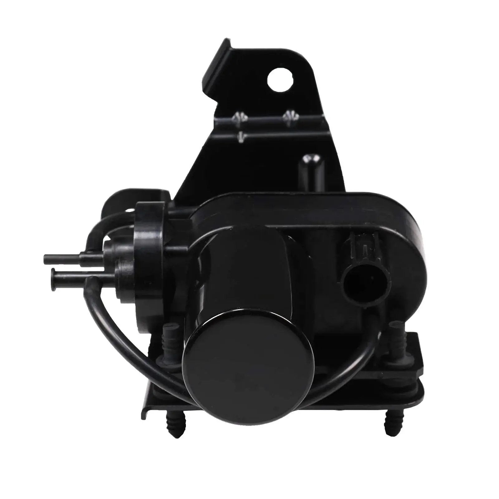 Front view of Electric Vacuum Pump Replacement 904-214 for Dodge Ram 2500 3500 5.9L 2003 2004, Ford F250 F350 1999-2010 with sensor.