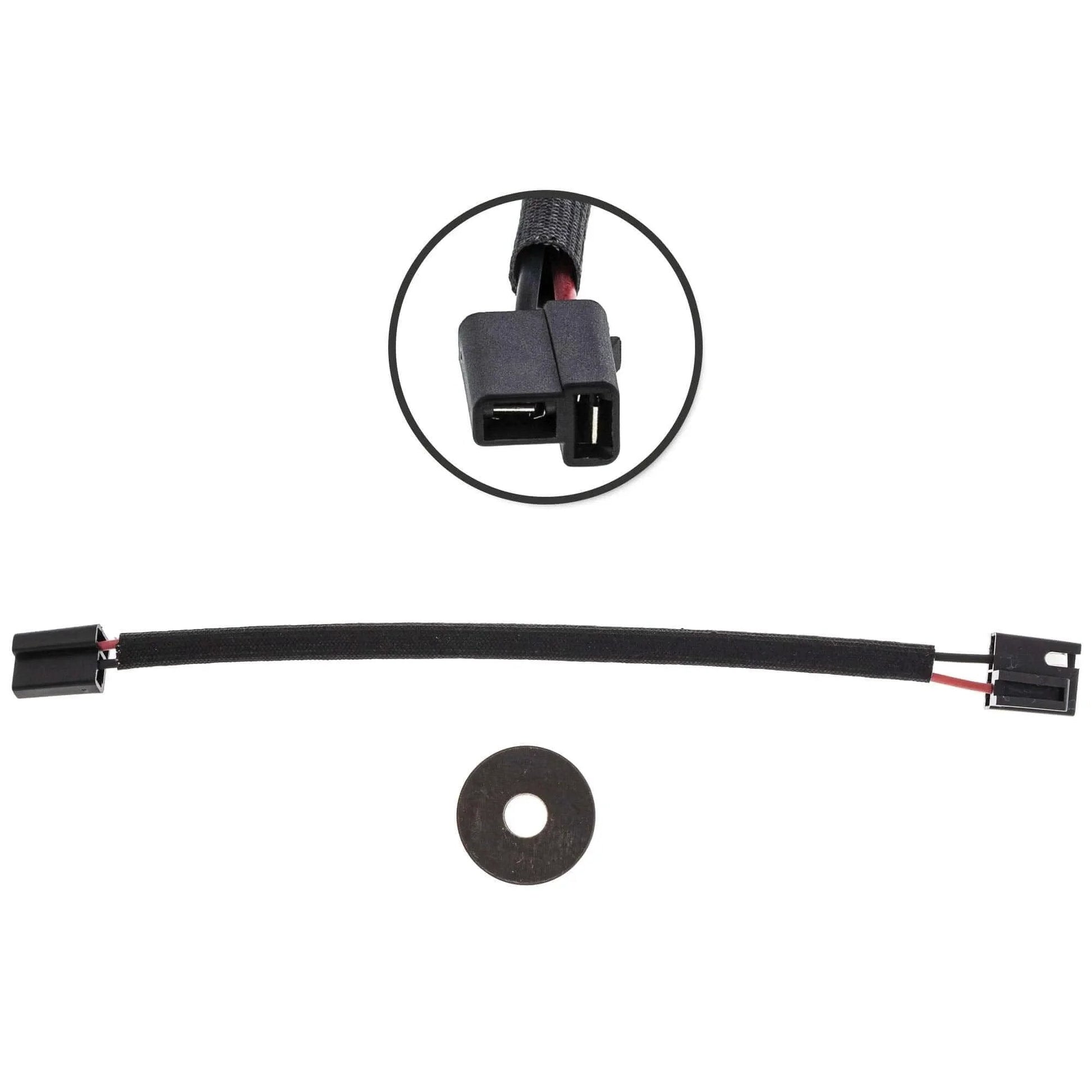 Electrical connector and wire kit for Gen 3 Electric PTO Clutch for John Deere Great Dane Lesco Warner 717 727 717A 717E 727A TCA14535 5219-32.
