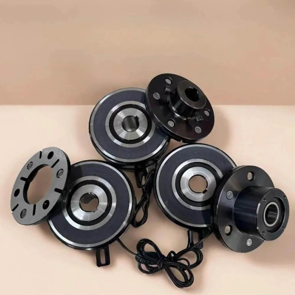 Single Plate Electromagnetic Clutch & Brake - 12V/24V Electric Holding Brake for Industrial Equipment (DJDM06-05B) components