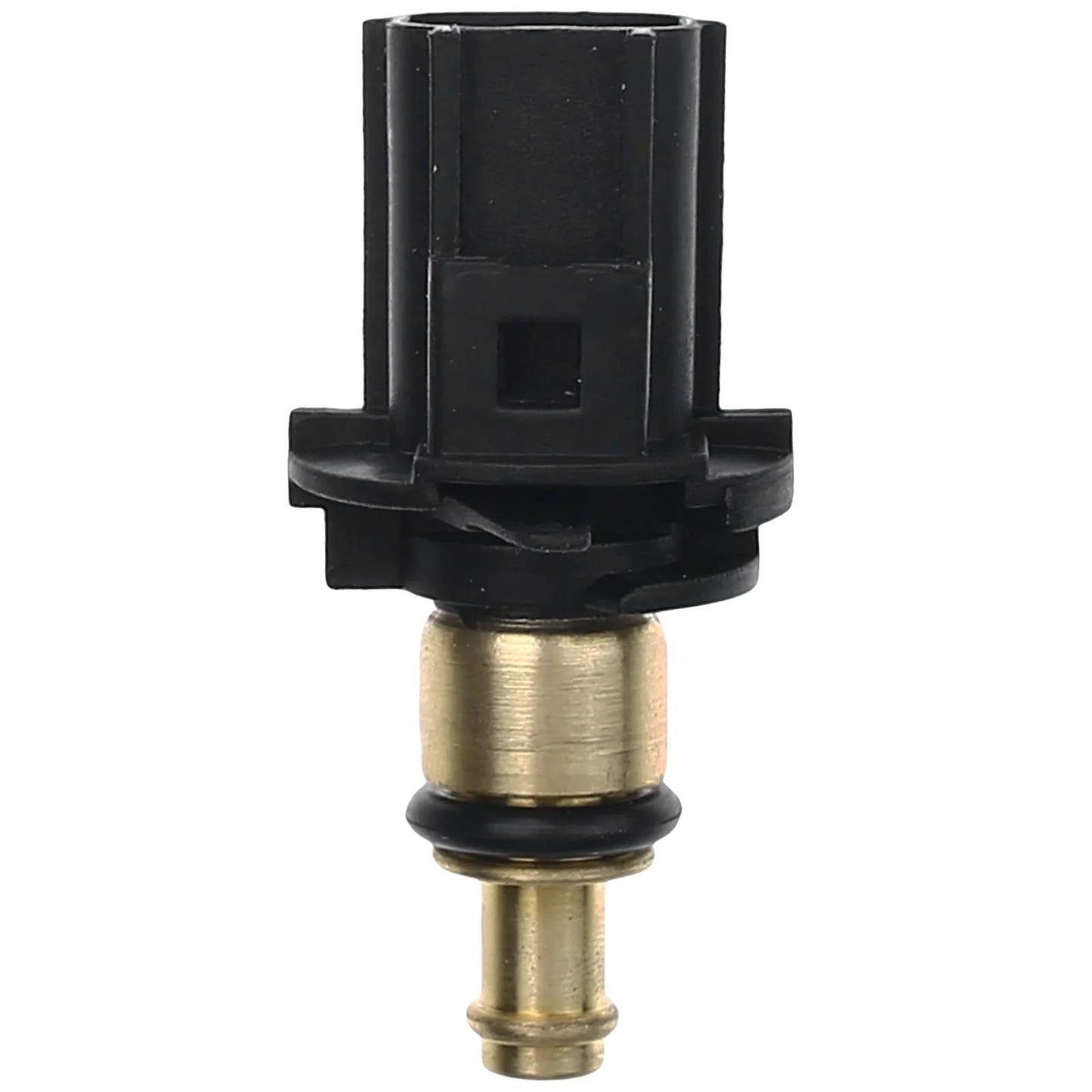 Engine Coolant Temperature Sensor For Chrysler 200 Sebring 2007 2010 Dodge Avenger Caliber Journey Jeep Compass Patriot 2007 2015 05033313AA close-up view showing black plastic and brass components.