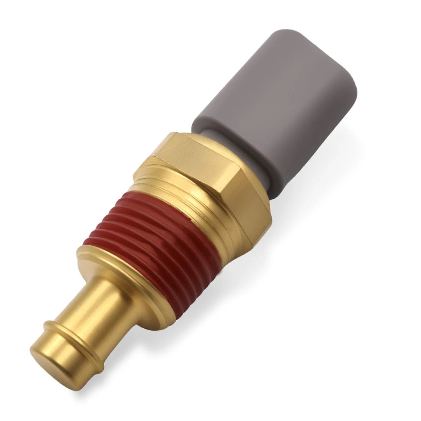 Engine Coolant Temperature Sensor ECT Water Temp Sensor Compatible With Jeep Wrangler Grand Cherokee Liberty Commander Ram 1500 2500 3500 Dodge Challenger Charger Durango Chrysler 300 200 Replace 5149077AB Premium Quality, side view.
