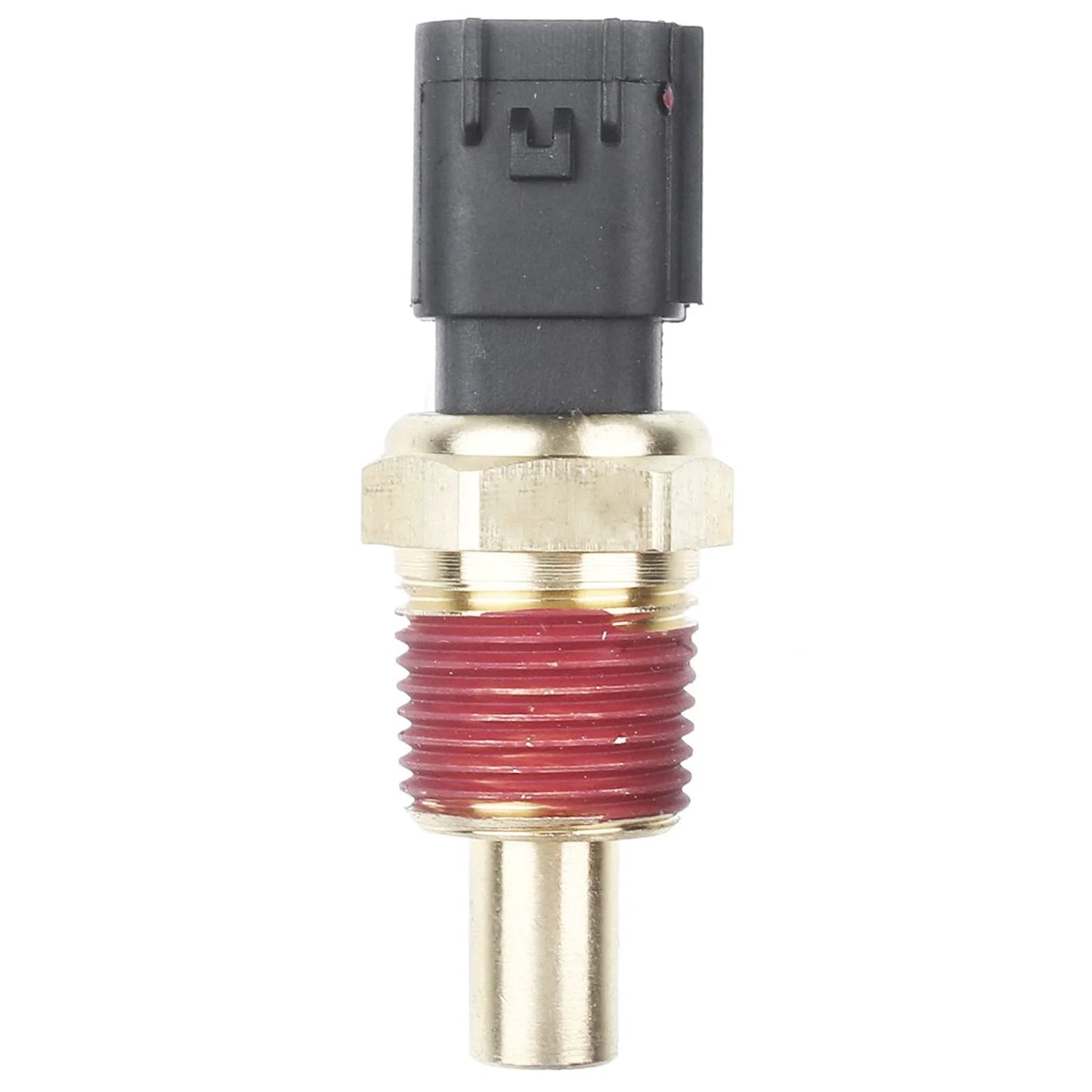 Engine Coolant Temperature Sensor For Chrysler Dodge Jeep Mini Cooper, front view showing connector and threaded base.