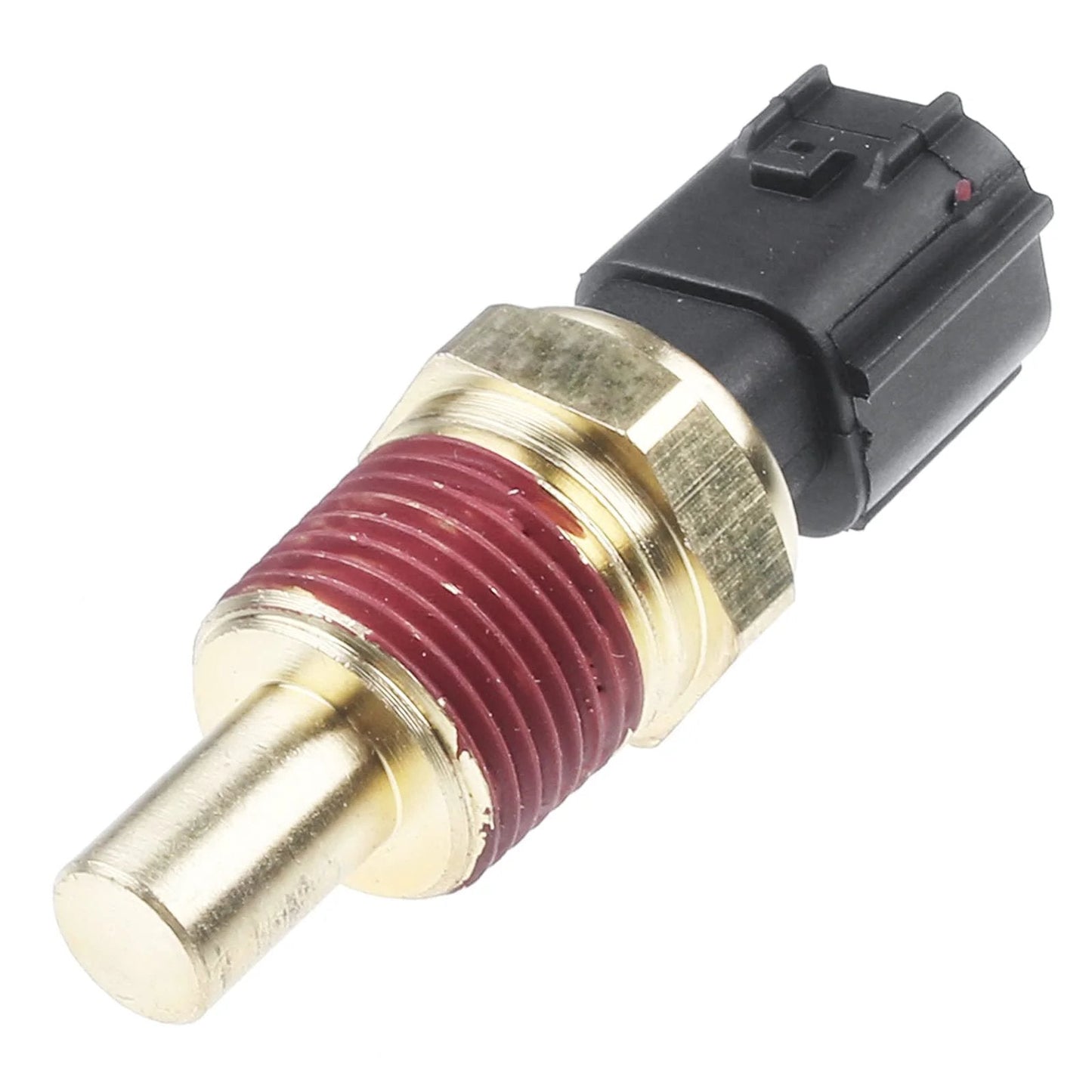 Engine Coolant Temperature Sensor For Chrysler Dodge Jeep Mini Cooper, brass and plastic sensor, designed for easy installation.