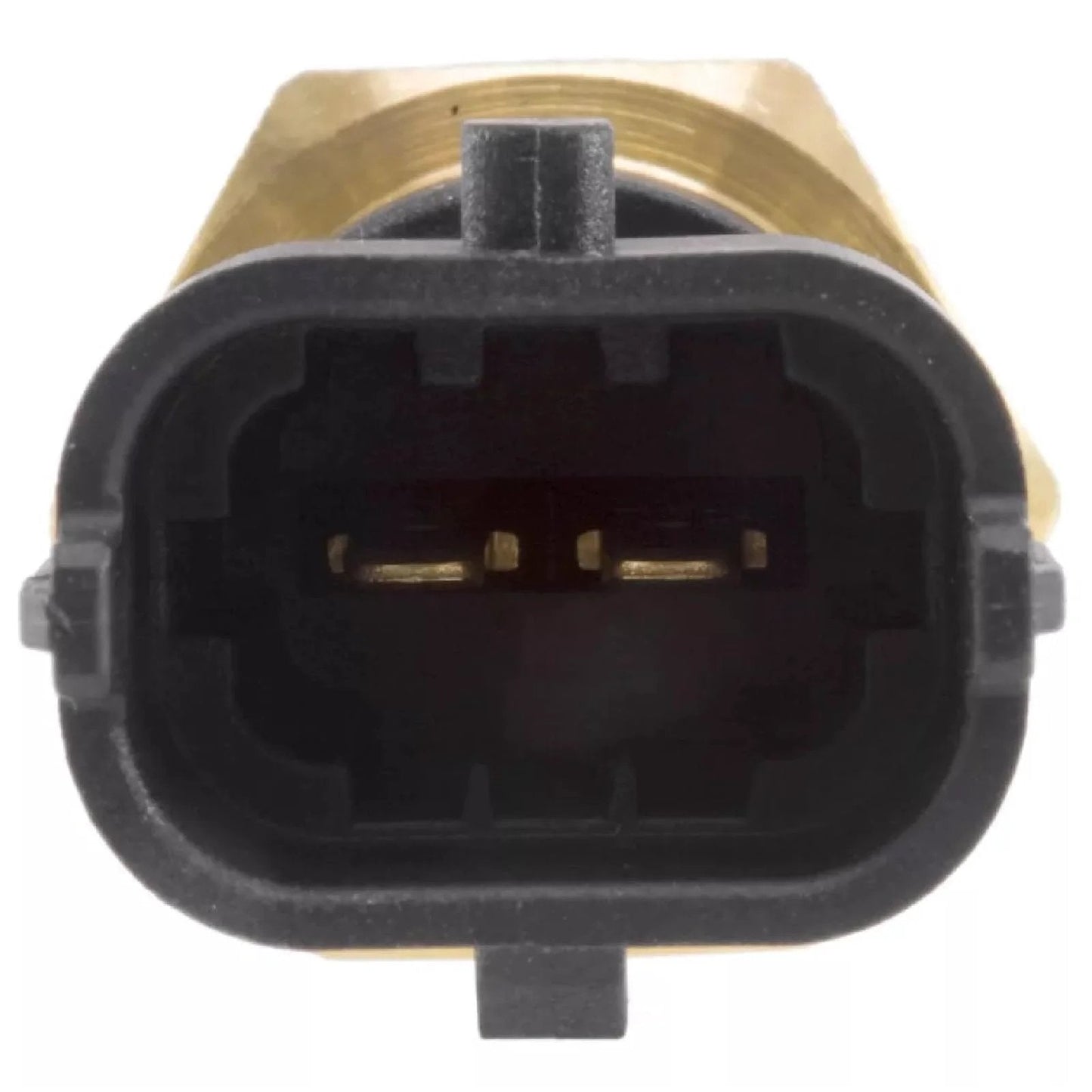 Front view of Engine Coolant Temperature Sensor For GM Cars And SUVs Like Chevrolet Malibu Traverse Enclave CTS SRX STS HHR Silverado Savana ProMaster Fits 1995 2017 L4 V6 V8 Replaces 12566778 12639899 2134777 Easy Install And Reliable Performance.