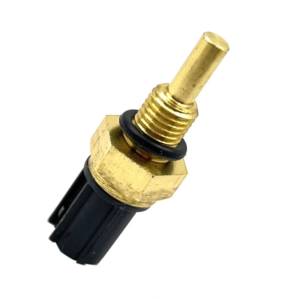 Engine Coolant Temperature Sensor For Honda Civic Element Pilot Ridgeline Accord S2000 CR-V Replacement 158-0811 37870-PNA-003 37870-PLC-004 By FainWan, showing brass body and electrical connector.