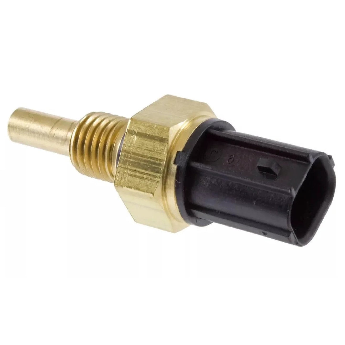 Engine Coolant Temperature Sensor For Honda Accord Civic CR V Element MDX Odyssey Pilot Ridgeline RL RSX TL TSX L4 V6 2L 4L 3L Replaces 37870 PLC 004 OE Quality Replacement shows brass and plastic components.