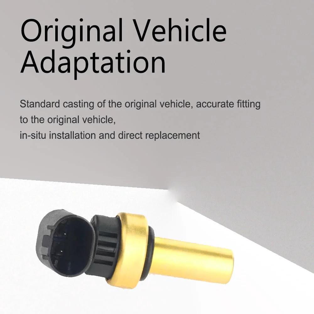 Engine Coolant Temperature Sensor Replacement For Chevrolet Cruze Sonic Trax Volt Encore ELR 2011-2021, showing connector and sensor design.