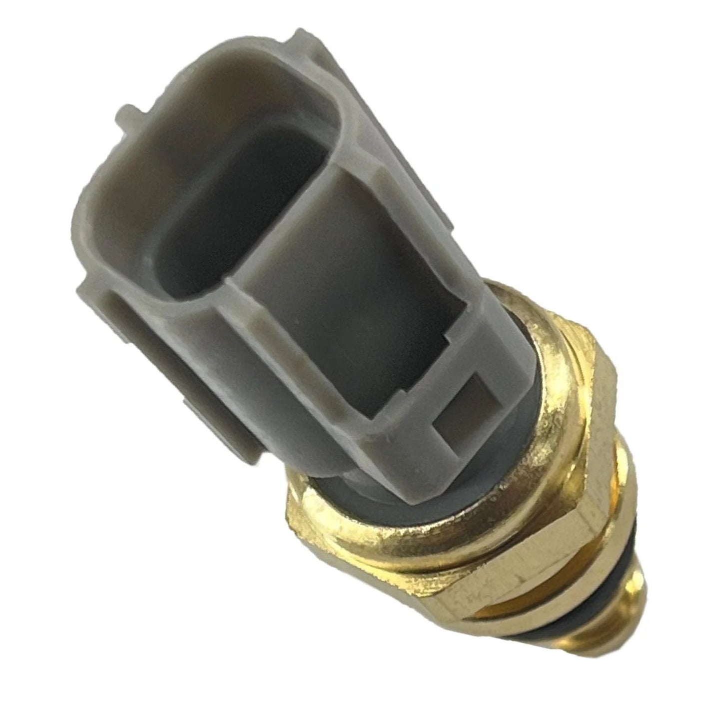 Direct Fit Engine Coolant Temperature Sensor Replacement For Range Rover Models Including MKC MKT MKZ And Mercury Milan Montego Mountaineer Mystique Tribute Along With Ford Lineup Such As EcoSport Edge Explorer Fiesta F Series And More IL2Z12A648AA close-up view showing connector and metal base.