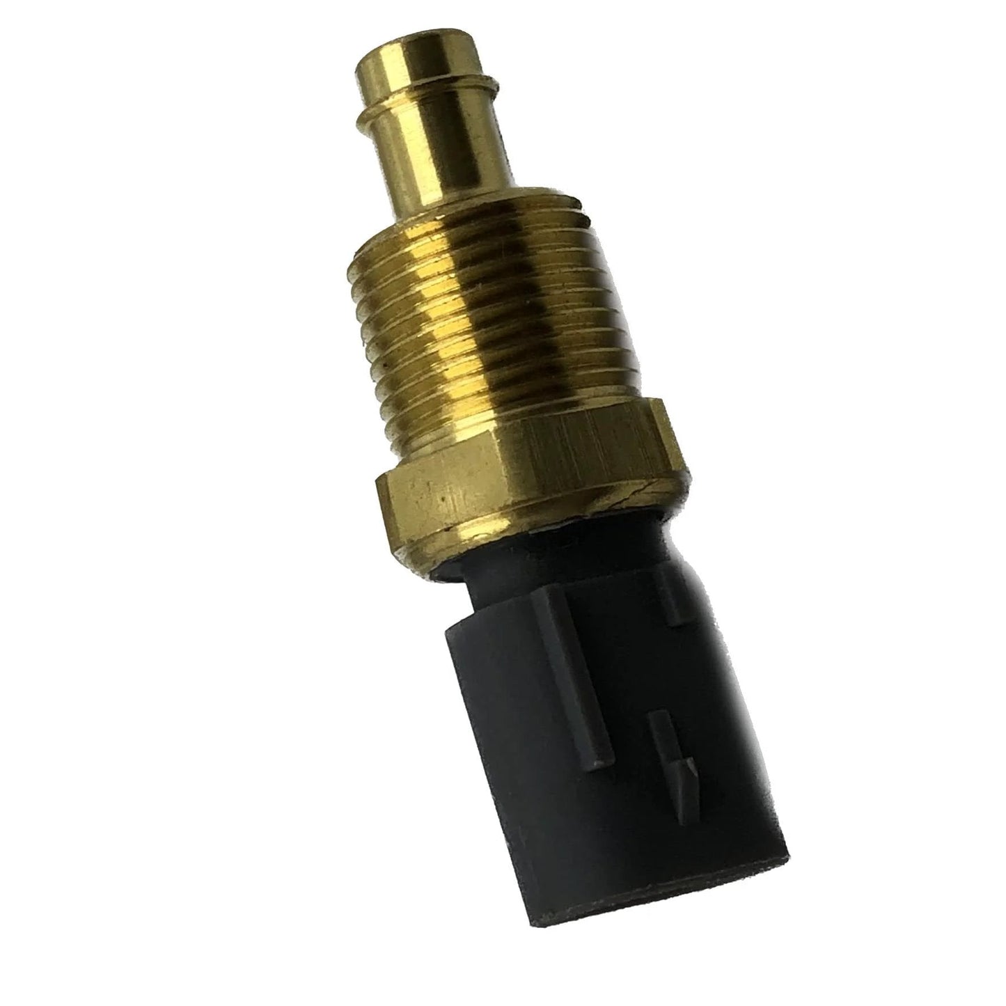 Engine Coolant Temperature Sensor Switch TX195 5149077AB for Ram 1500 2500 3500, brass and plastic, front view, replacement part.