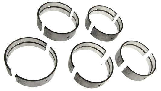 Engine Crankshaft Main Bearing Set MS 1804A By Clevite Copper Lead Cast Bearings Deliver About Twenty Percent Higher Fatigue Strength Versus Sintered Metals And Feature Beefy Aluminum Journal Interaction For Long Lasting Performance, 5-piece set