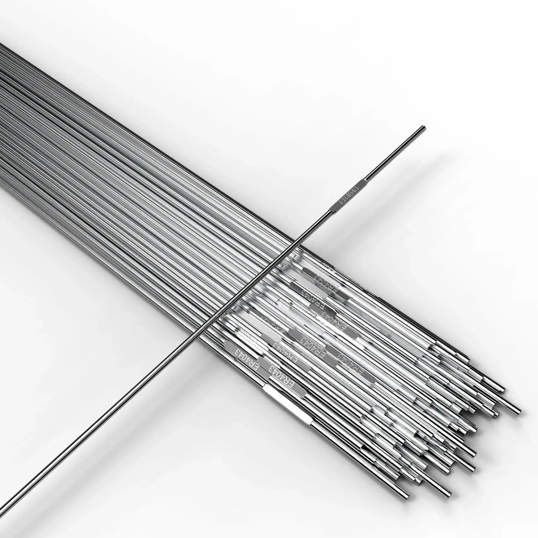 ER4043 Aluminum TIG Welding Rod Three Thirty Second Inch By Sixteen Inch 1.8 Pound Low Splatter Filler Wire assortment