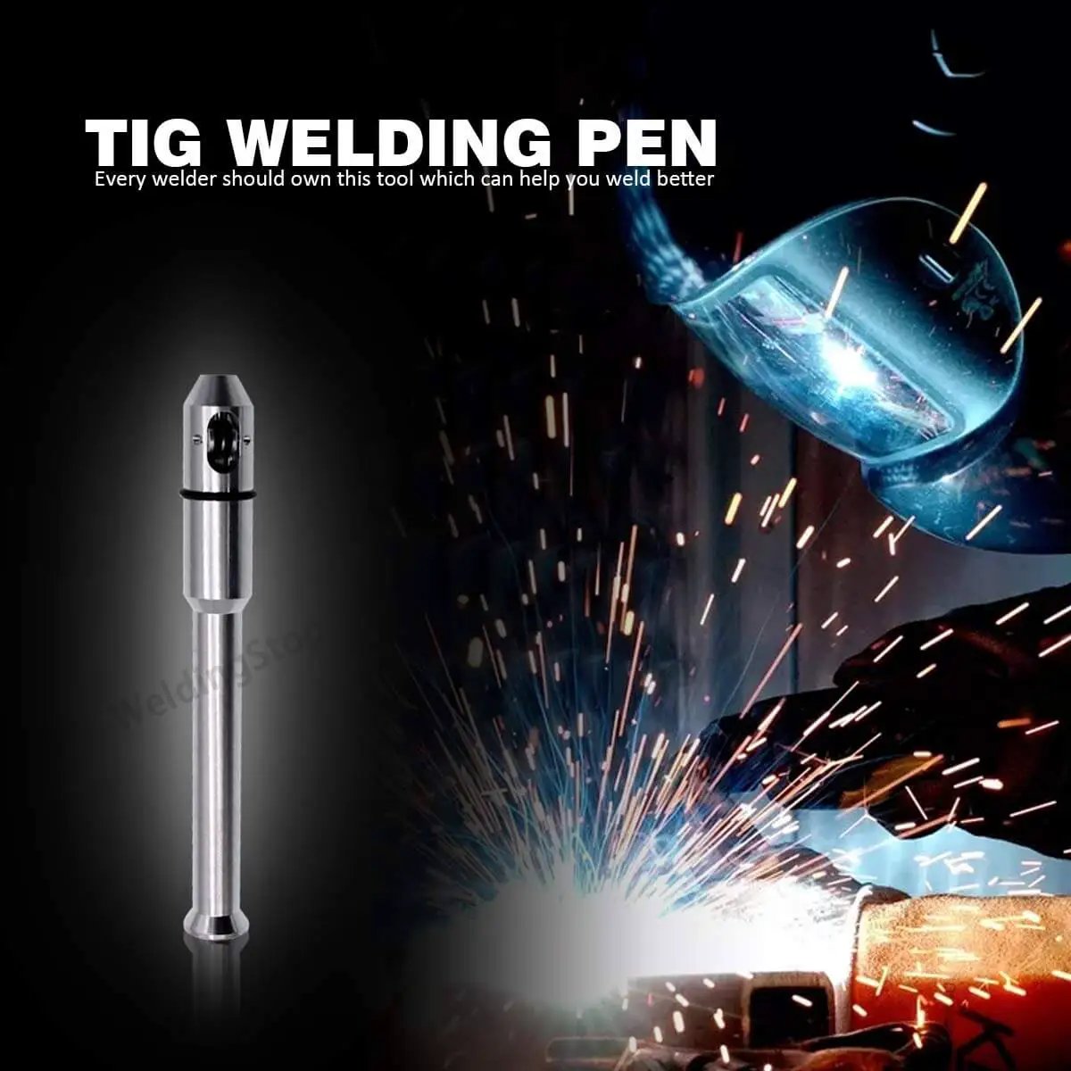 Ergonomic TIG Welding Finger Feeder for Precise Wire Feed and Safer Filler Metal No Fuss Pencil Style Wire Tool for TIG Welders Fits One Point Zero to Three Point Two Millimeter Wire and One Thirty Second to One Eighth Inch Range TIG Pen PK 1.