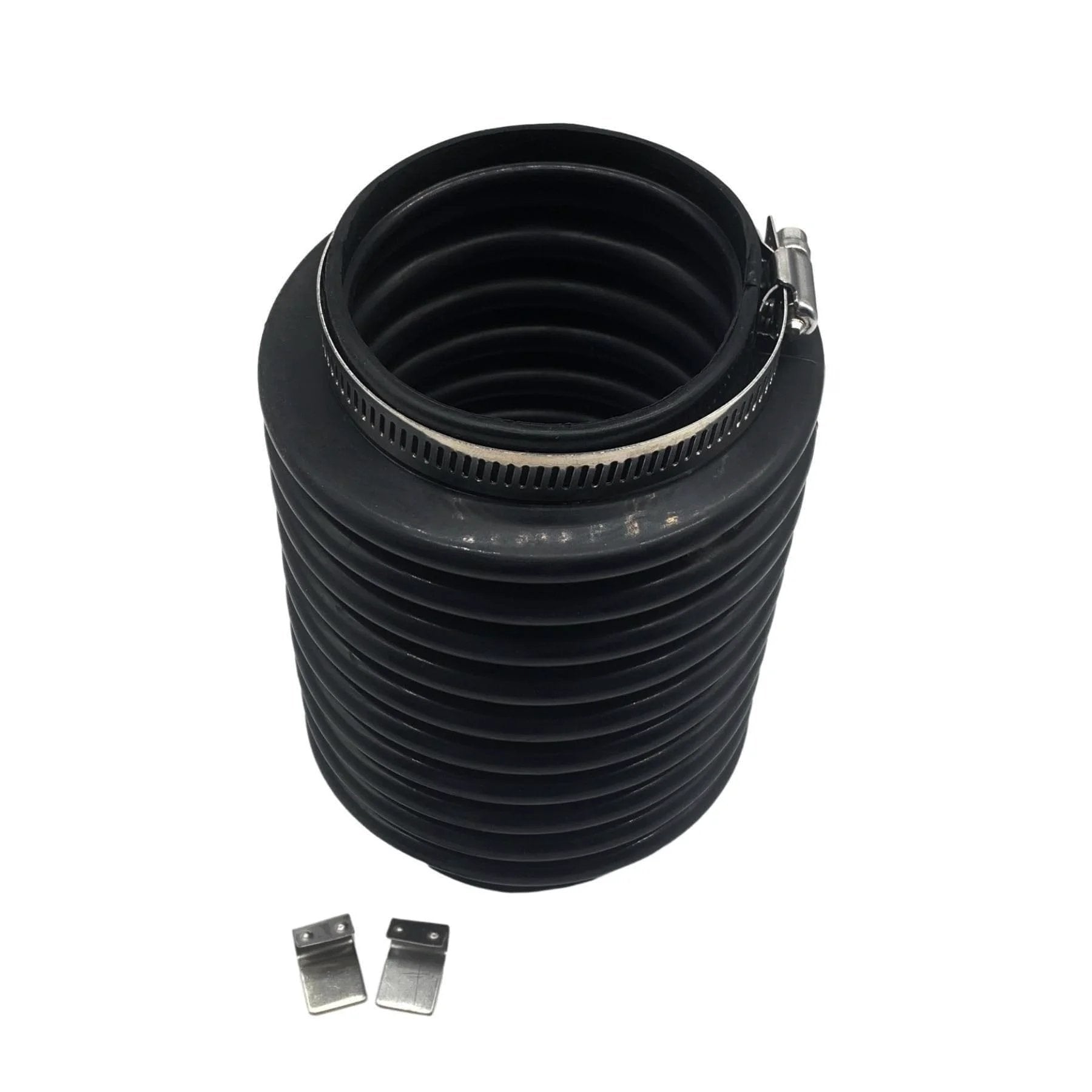 Exhaust Bellows For Volvo Penta AQ Sterndrive Engines Fits AQ200 250 270 275 280 280DP 290 290DP Replaces OEM 876631 875848 with clips.