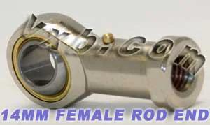 Female Rod End 14mm PHS14L Left hand Bearing